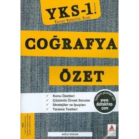 Delta Kültür Yayınları TYT Coğrafya Özet