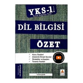 Delta Kültür Yayınları TYT Dil Bilgisi Özet