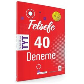 Delta Kültür Yayınları TYT Felsefe 40 Deneme