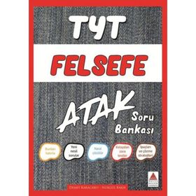 Delta Kültür Yayınları TYT Felsefe Atak Soru Bankası