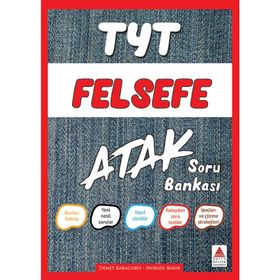 Delta Kültür Yayınları TYT Felsefe Atak Soru Bankası