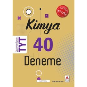 Delta Kültür Yayınları TYT Kimya 40 Deneme