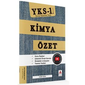 Delta Kültür Yayınları TYT Kimya Özet
