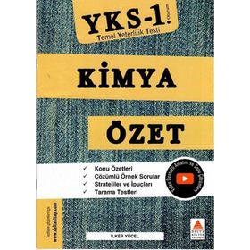 Delta Kültür Yayınları TYT Kimya Özet