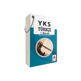 Delta Kültür Yayınları TYT Türkçe Kartları