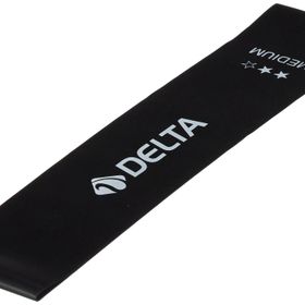 Delta Latex Siyah 10 Adet Aerobik Pilates Direnç Egzersiz Bandı