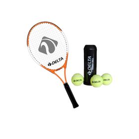 Delta Max Joys 23 inç Çocuk Tenis Raketi Tenis Maç Topu 3 Adet