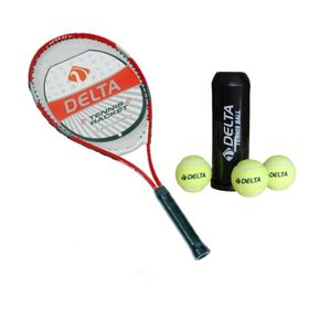 Delta Max Joys 25 inç Çocuk Tenis Raketi Tenis Maç Topu