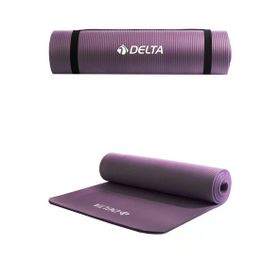 Delta Mor Konfor Zemin 15 mm (Yoga Matı) Taşıma Askılı Pilates Minderi