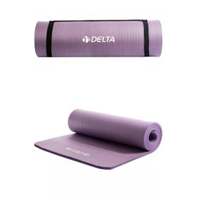 Delta Mor Konfor Zemin 15 mm (Yoga Matı) Taşıma Askılı Pilates Minderi
