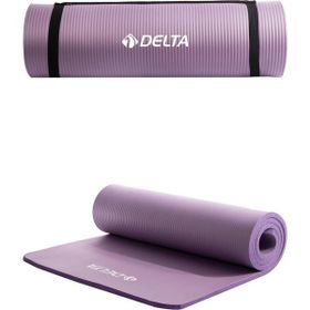 Delta Mor Konfor Zemin 15 mm (Yoga Matı) Taşıma Askılı Pilates Minderi