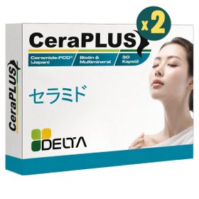 Delta Naturel Ceraplus Seramid Biotin Multimineral 2x30 Kapsül
