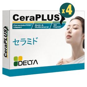 Delta Naturel Ceraplus Seramid Biotin Multimineral 4x30 Kapsül