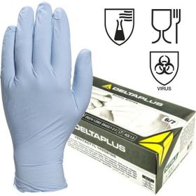 Delta Plus V1400B100 Pudrasız Nitril Tek Kullanımlık Eldiven