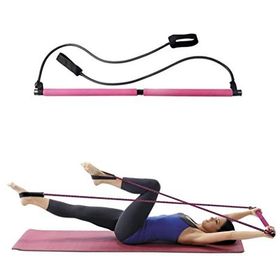 Delta Portable Fuşya Pilates Studio Jimnastik Egzersiz Çubuğu