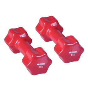 Delta Pvc Kaplı 4 X 2Kg Altıgen Demir Dambıl