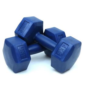 Delta Pvc Kaplı 4 X 2Kg Altıgen Demir Dambıl