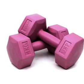 Delta Pvc Kaplı 4 X 2Kg Altıgen Demir Dambıl