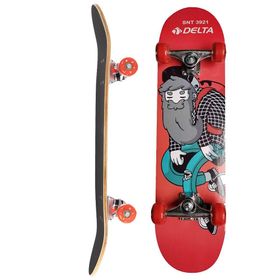 Delta SNT 3921 Transparan Silikon Teker Üstü Zımparalı Kaykay