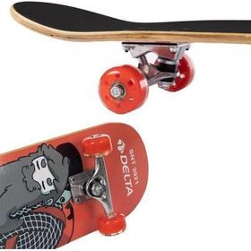 Delta SNT 3921 Transparan Silikon Teker Üstü Zımparalı Kaykay