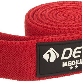 Delta SuperLoop Kırmızı Orta Fitness Spor Tüm Vücut Egzersizleri Direnç Bandı Lastiği