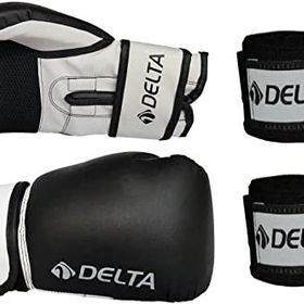 Delta Swat Dura-Strong Siyah Boks Eldiveni + 12 Boks El Bandajı Seti
