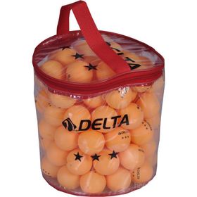 Delta Turuncu 100 Adet Çantalı Masa Tenisi Topu