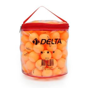 Delta Turuncu 100 Adet Çantalı Masa Tenisi Topu