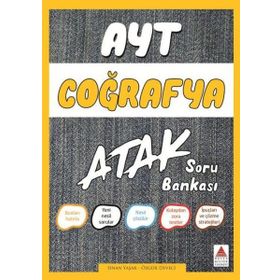 Delta Yayınları AYT Coğrafya Atak Soru Bankası