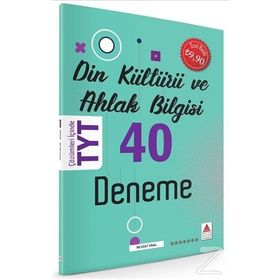 Delta Yayınları TYT Din Kültürü Ve Ahlak Bilgisi 40 Deneme
