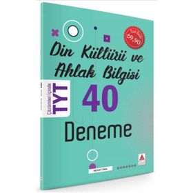 Delta Yayınları TYT Din Kültürü Ve Ahlak Bilgisi 40 Deneme
