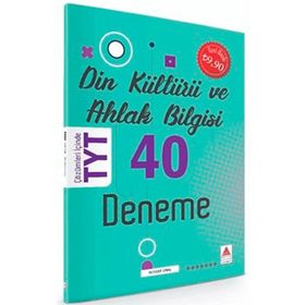 Delta Yayınları TYT Din Kültürü Ve Ahlak Bilgisi 40 Deneme