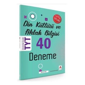 Delta Yayınları TYT Din Kültürü Ve Ahlak Bilgisi 40 Deneme