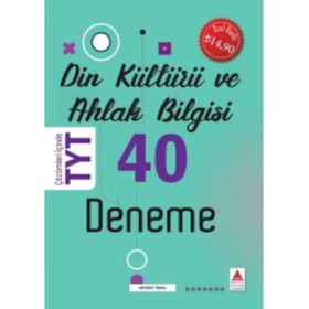 Delta Yayınları TYT Din Kültürü Ve Ahlak Bilgisi 40 Deneme