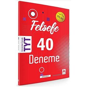 Delta Yayınları TYT Felsefe 40 Deneme