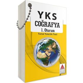 Delta Yayınları YKS Coğrafya 1. Oturum Kartları
