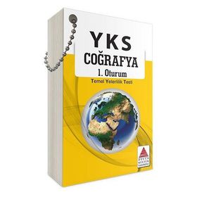 Delta Yayınları YKS Coğrafya 1. Oturum Kartları