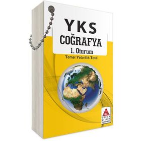 Delta Yayınları YKS Coğrafya 1. Oturum Kartları