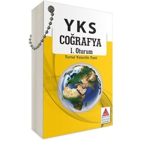 Delta Yayınları YKS Coğrafya 1. Oturum Kartları