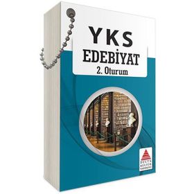 Delta Yayınları YKS Edebiyat 2. Oturum Kartları