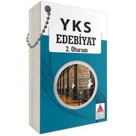 Delta Yayınları YKS Edebiyat 2. Oturum Kartları