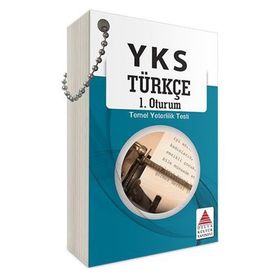 Delta Yayınları YKS Türkçe 1. Oturum Kartları
