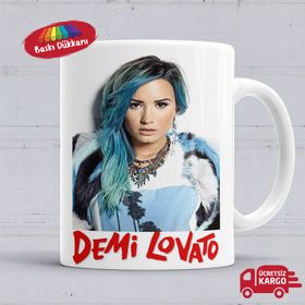 Demi Lovato Porselen Kupa Bardak