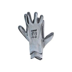 Demir Safety Nitril Gri Beyaz Eldiven