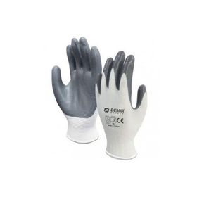 Demir Safety Nitril Gri Beyaz Eldiven