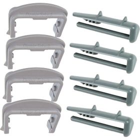 Demir Teknik Arçelik 6253HT ön Arka 4 Adet Bulaşık Makinesi Sepet Stoper Ray Pimi