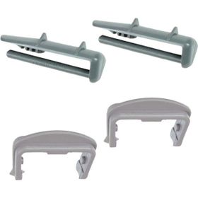 Demir Teknik Arçelik 6264 2 Adet Ön 2 Adet Arka Bulaşık Makinesi Sepet Stoper Ray Pimi