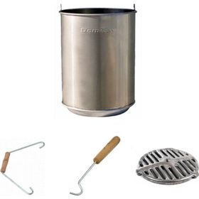 Demiray Alttan Havalı 1.00 mm Kalınlığında Soba Izgara Kovası