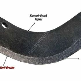 Demiray Türkay Hisarlar Yüksan Torunoğlu Uyumlu C Tip 7 mm 54 Adet Rotovatör Bıçağı