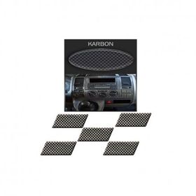 Demircioğlu Ford Fusion 2002-2006 Arası 5 Parça Karbon Desen Torpido Kaplaması
